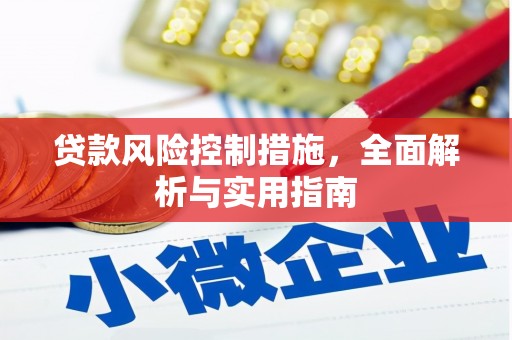 南浔贷款风险控制措施，全面解析与实用指南
