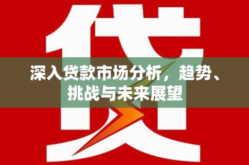 南浔深入贷款市场分析，趋势、挑战与未来展望