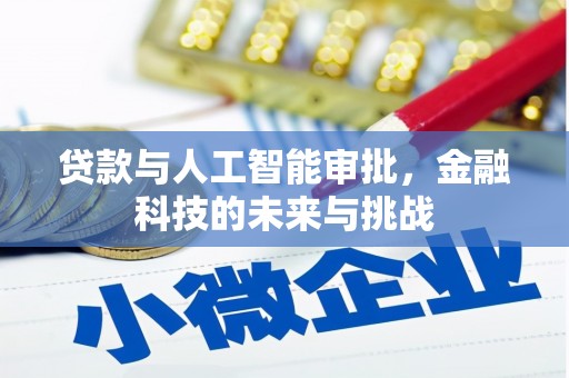 南浔贷款与人工智能审批，金融科技的未来与挑战