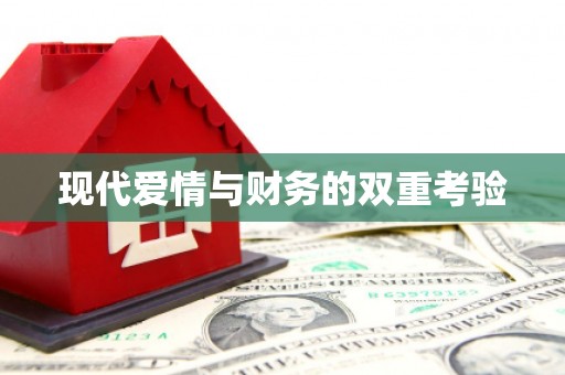 南浔现代爱情与财务的双重考验