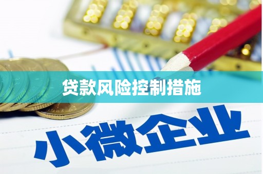 南浔贷款风险控制措施