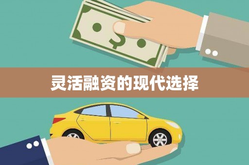 南浔灵活融资的现代选择