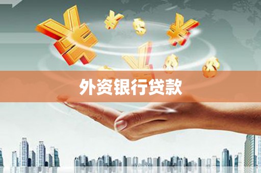 南浔外资银行贷款
