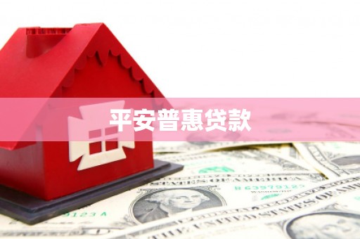 南浔平安普惠贷款